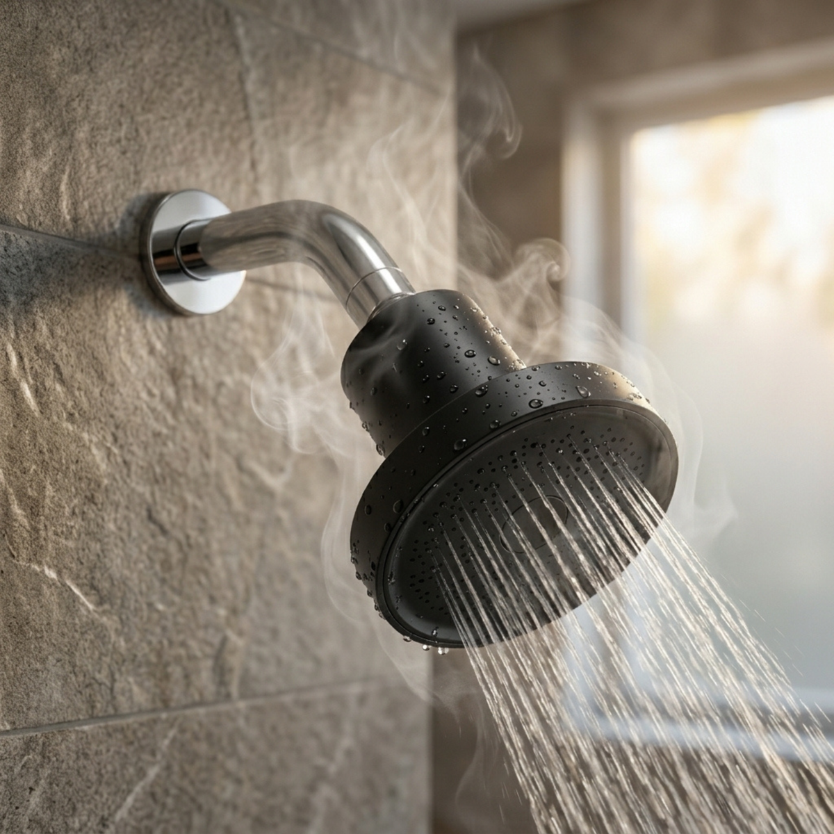 Shower Head Filter — High-Pressure, 6-Inch, Ionic Filtration, 3 Finishes