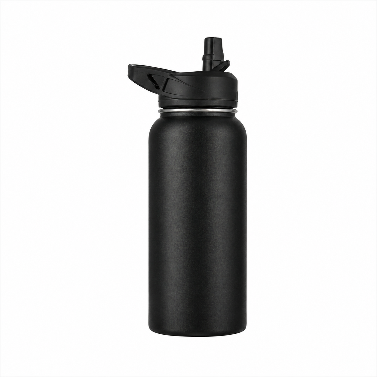 Steely Vacuum Flask — Plastic-Free, Bare Steel Interior, No Liner, 500ml & 1000ml