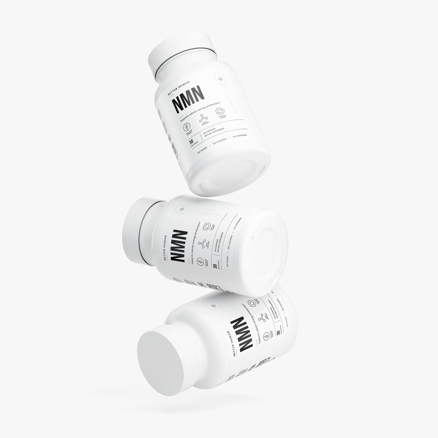 Better Human Goods NMN Capsules — 500mg, 99.9% Purity, One Active Ingredient