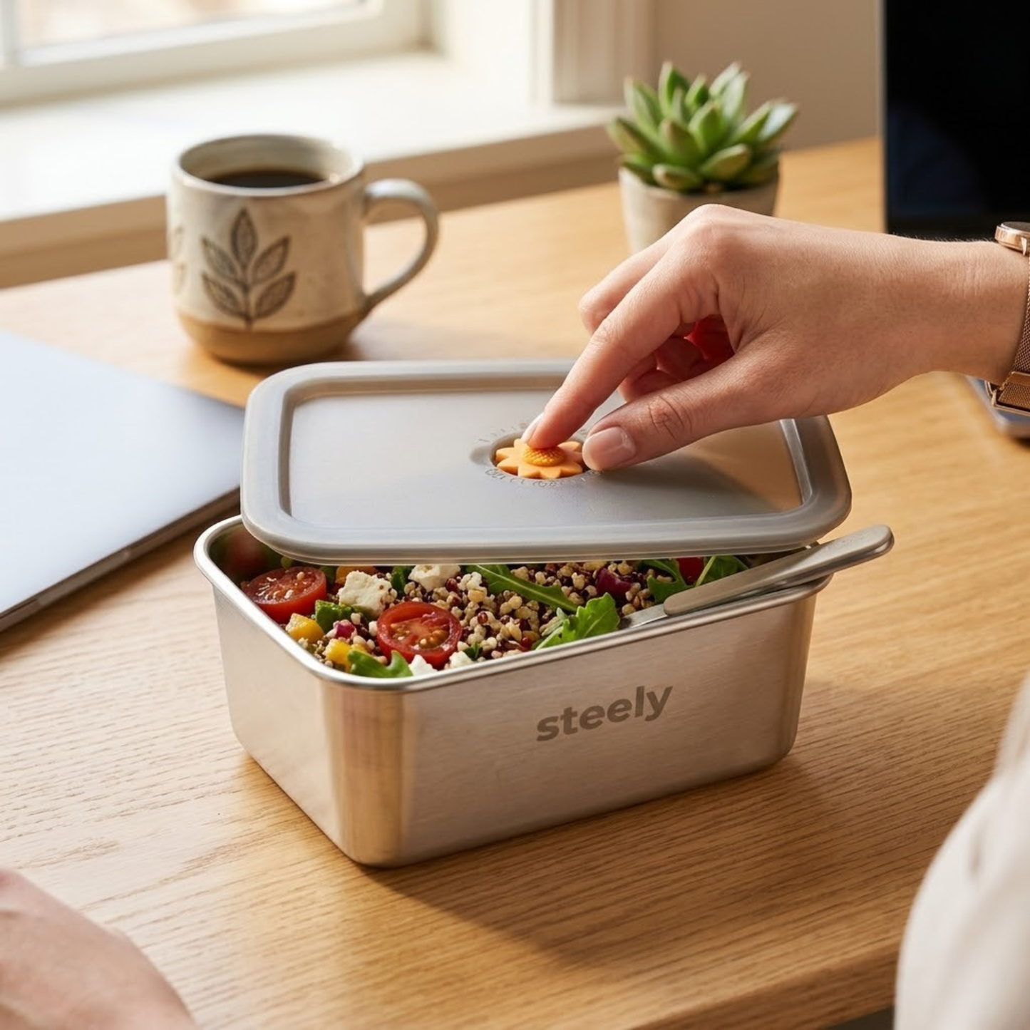 Steely Prep Food Storage 100% Steel