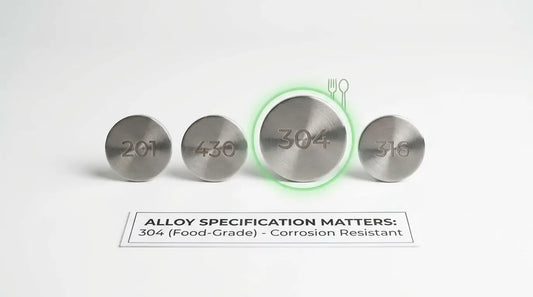 Hospital-Grade Steel in Your Kitchen: What '304' Actually Means