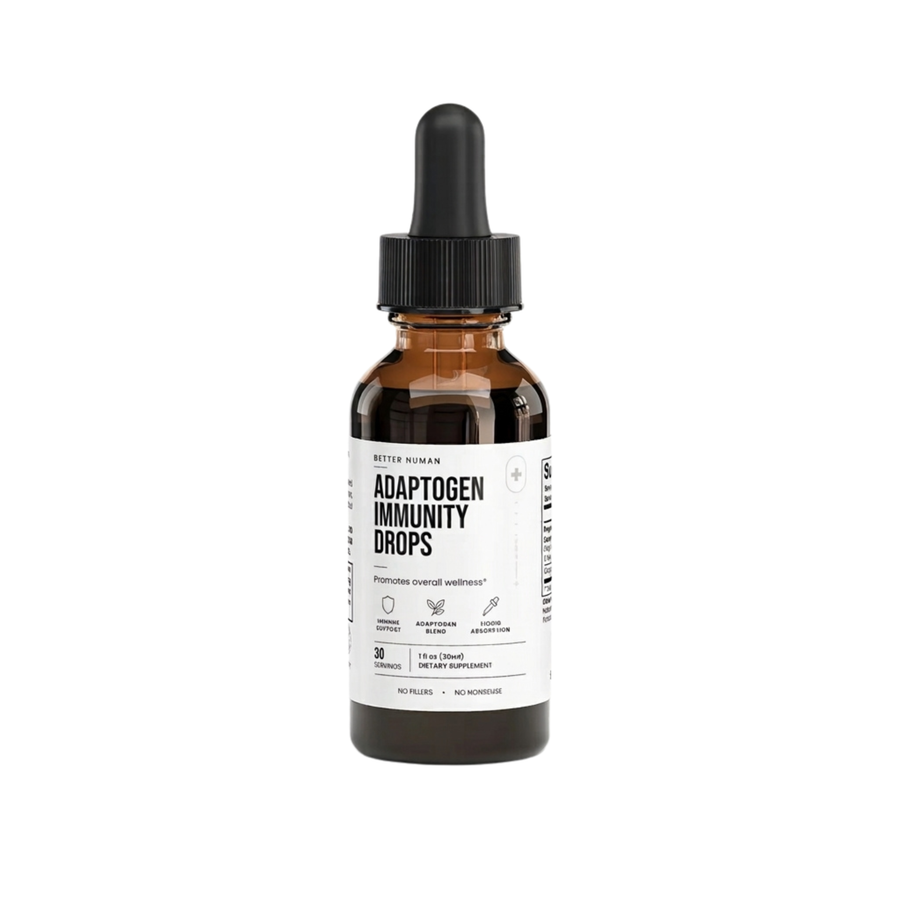 Adaptogen Immunity Drops — Daily Immune Support, Functional Mushrooms