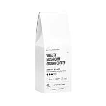 Vitality Mushroom Coffee — Lion's Mane & Chaga, Single-Origin, Medium Roast