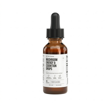 Mushroom Energy & Cognition Drops — Cordyceps & Lion's Mane, No Caffeine