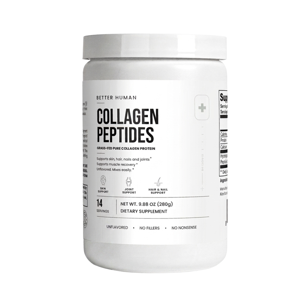 Grass-Fed Collagen Peptides — Hydrolyzed, Types 1 & 3, Unflavored