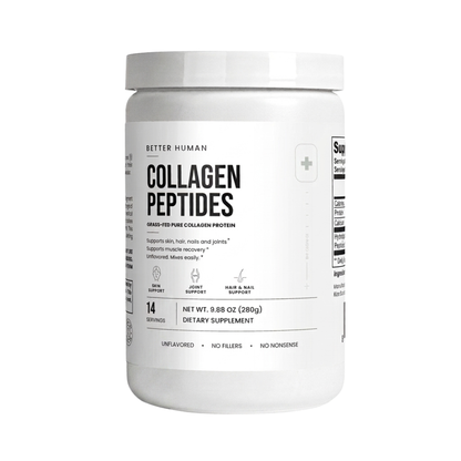 Grass-Fed Collagen Peptides — Hydrolyzed, Types 1 & 3, Unflavored