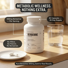 Berberine — 500mg, Metabolic Wellness Support