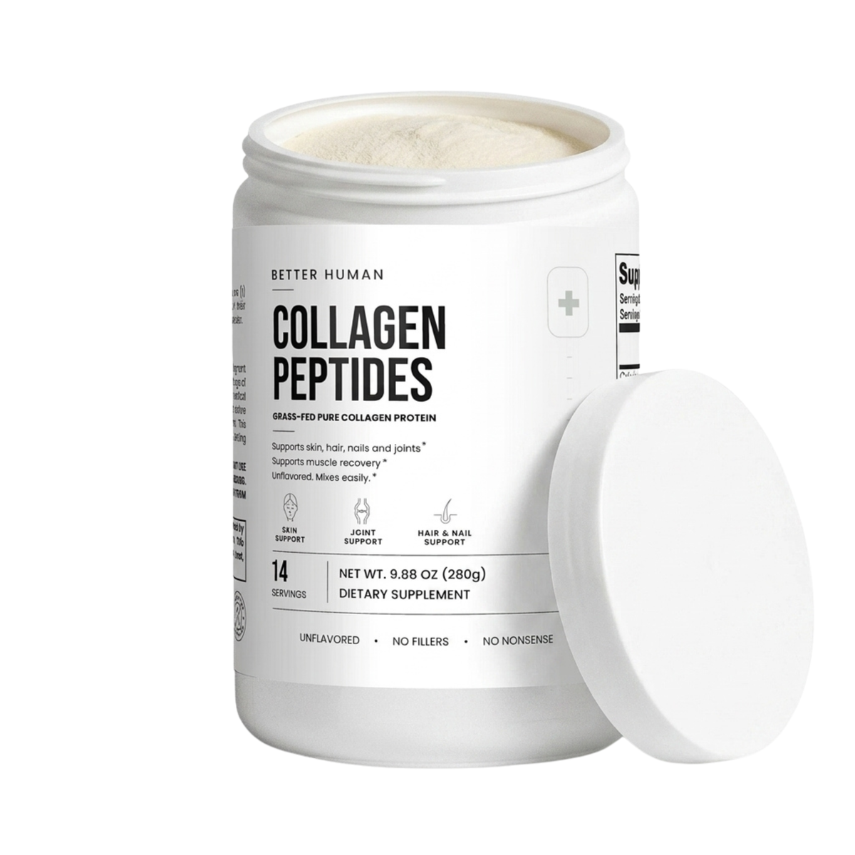 Grass-Fed Collagen Peptides — Hydrolyzed, Types 1 & 3, Unflavored