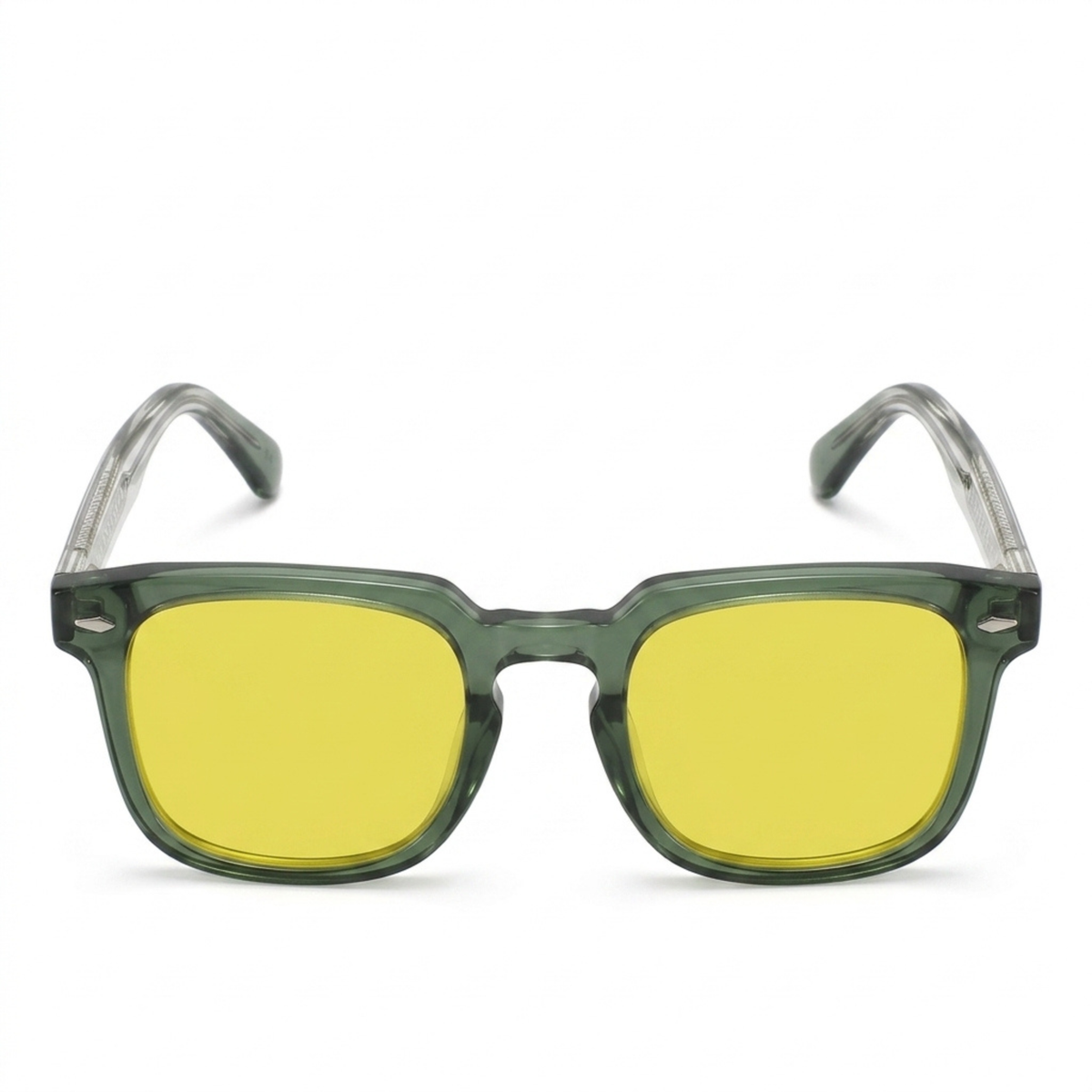 Litez Retro Square Blue Light Blocking Glasses — UV400, Transparent Frame, 5 Color Options