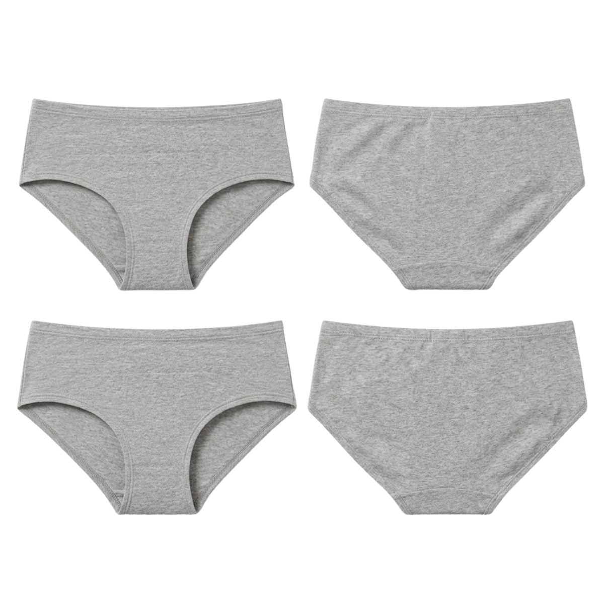 Women's Cotton Hipster Brief — Tagless, Breathable, Full Coverage