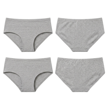 Women's Cotton Hipster Brief — Tagless, Breathable, Full Coverage