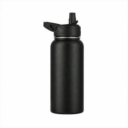 Steely Vacuum Flask — Plastic-Free, Bare Steel Interior, No Liner, 500ml & 1000ml