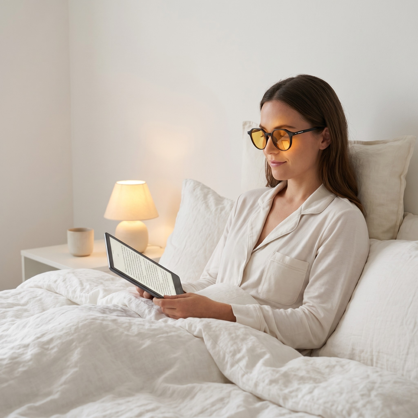 Blue Light Glasses: Transparrent Black