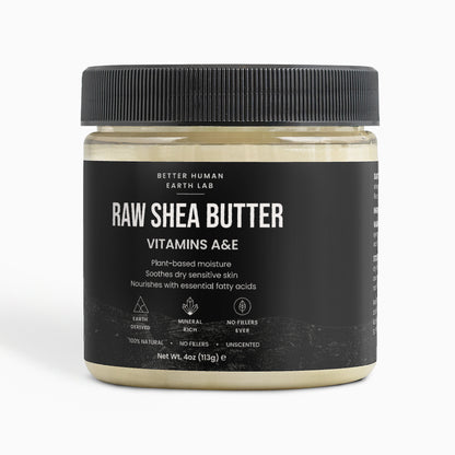 Better Human Goods Raw Shea Butter — One Ingredient, Unrefined