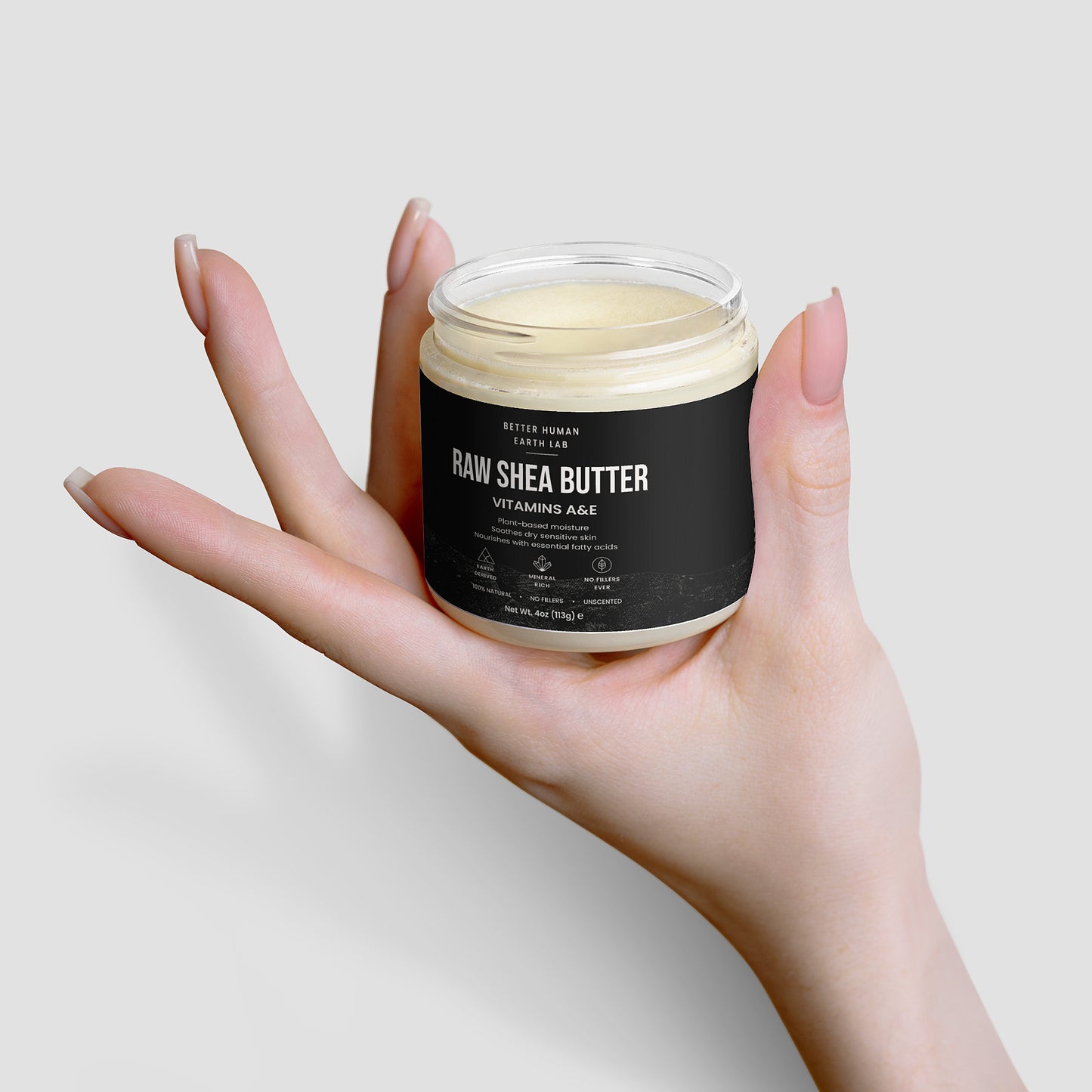 Better Human Goods Raw Shea Butter — One Ingredient, Unrefined