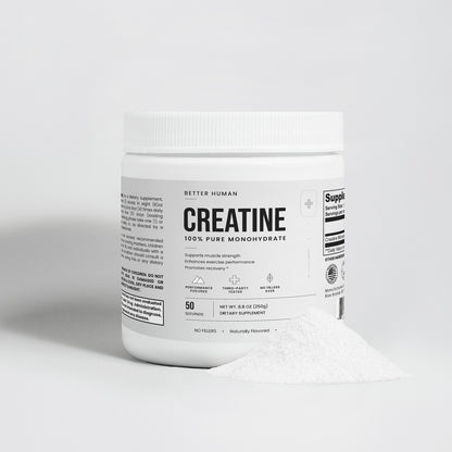 Better Human Goods Creatine Monohydrate — One Ingredient, No Filler