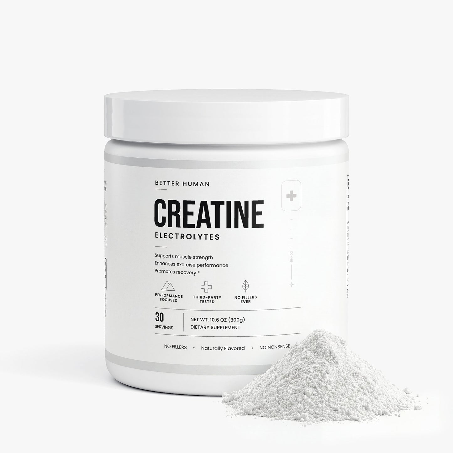 Better Human Goods Creatine Hydration Powder — Real Electrolytes