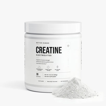 Better Human Goods Creatine Hydration Powder — Real Electrolytes