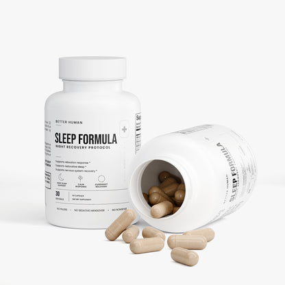 Better Human Goods Sleep Formula — Valerian, GABA & Melatonin