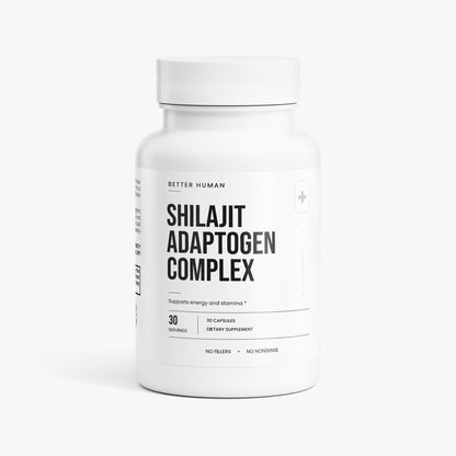 Better Human Goods Shilajit Adaptogen Complex — 4 Real Extracts