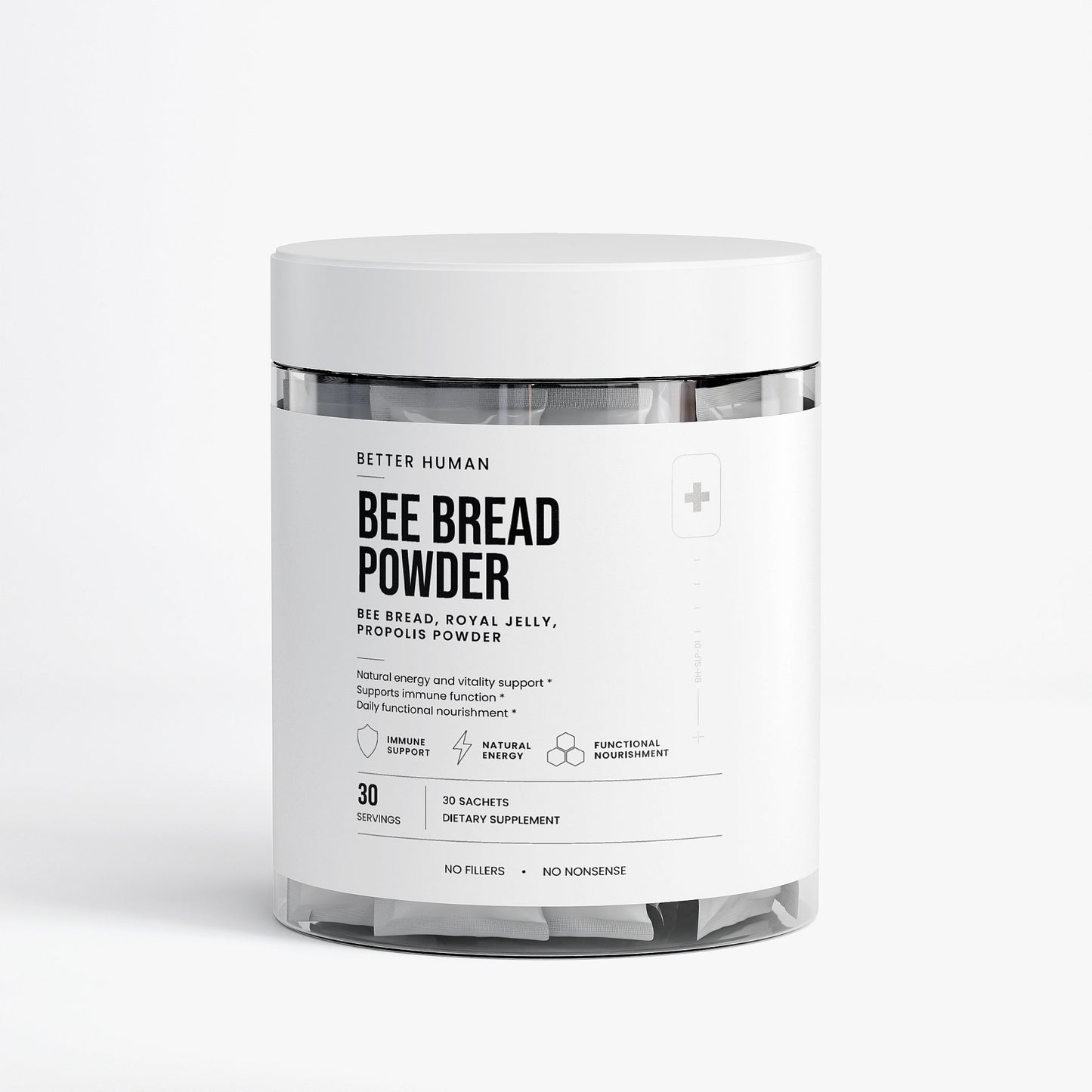 Better Human Goods Bee Bread Powder — Real Bee Bread, No Filler
