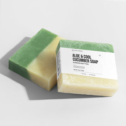 Better Human Goods Aloe & Cool Cucumber Soap — Real Ingredients