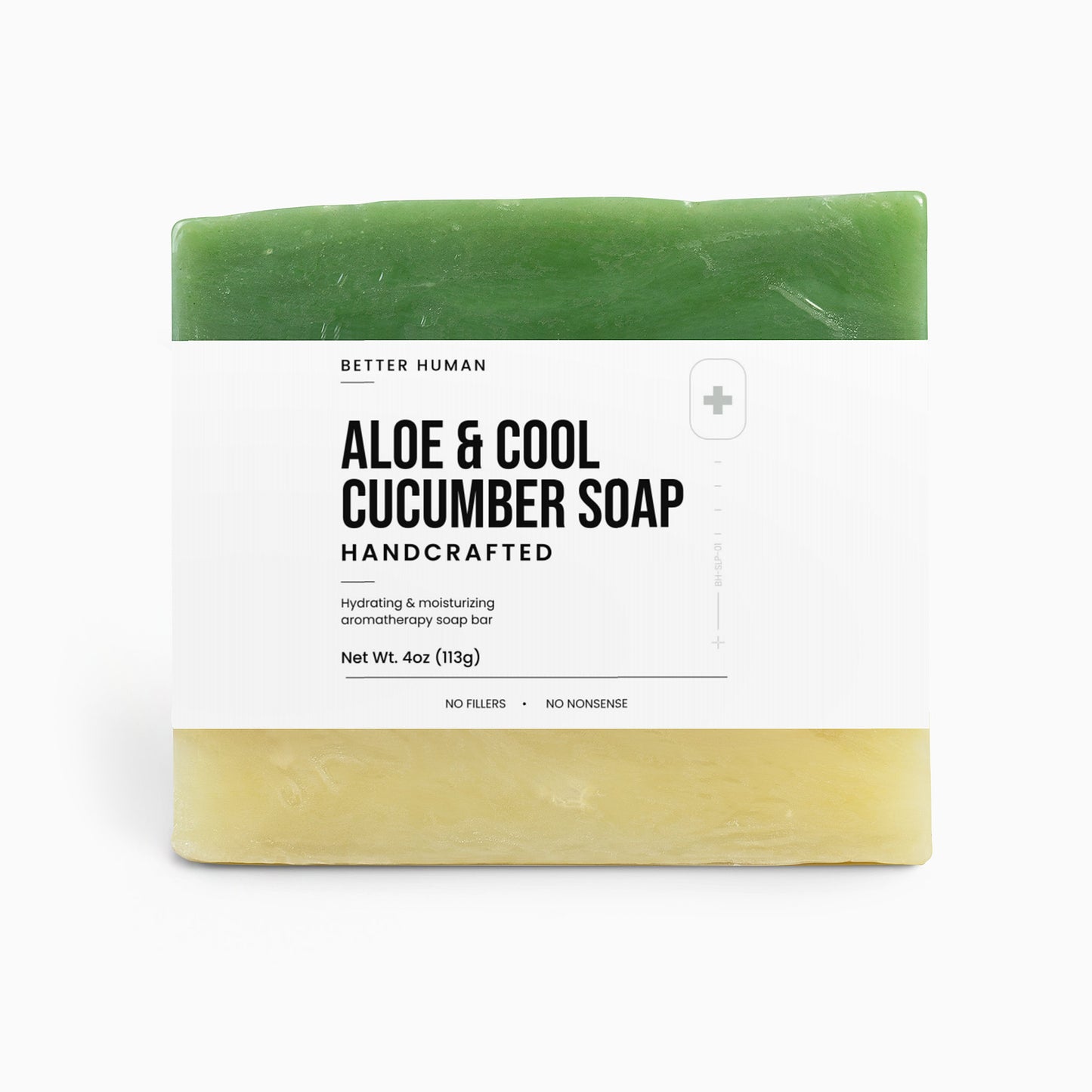 Better Human Goods Aloe & Cool Cucumber Soap — Real Ingredients