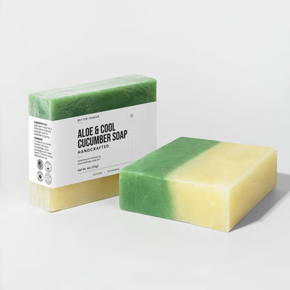 Better Human Goods Aloe & Cool Cucumber Soap — Real Ingredients
