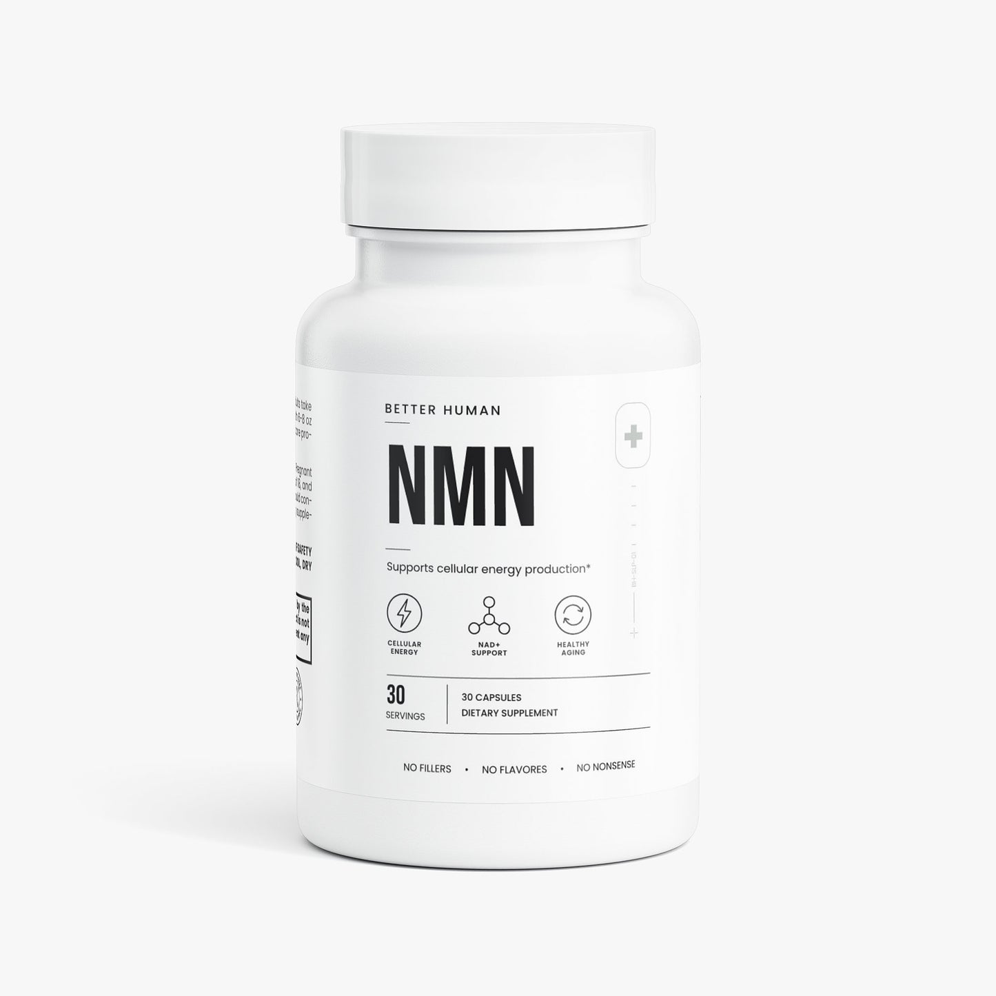 Better Human Goods NMN Capsules — 500mg, 99.9% Purity, One Active Ingredient