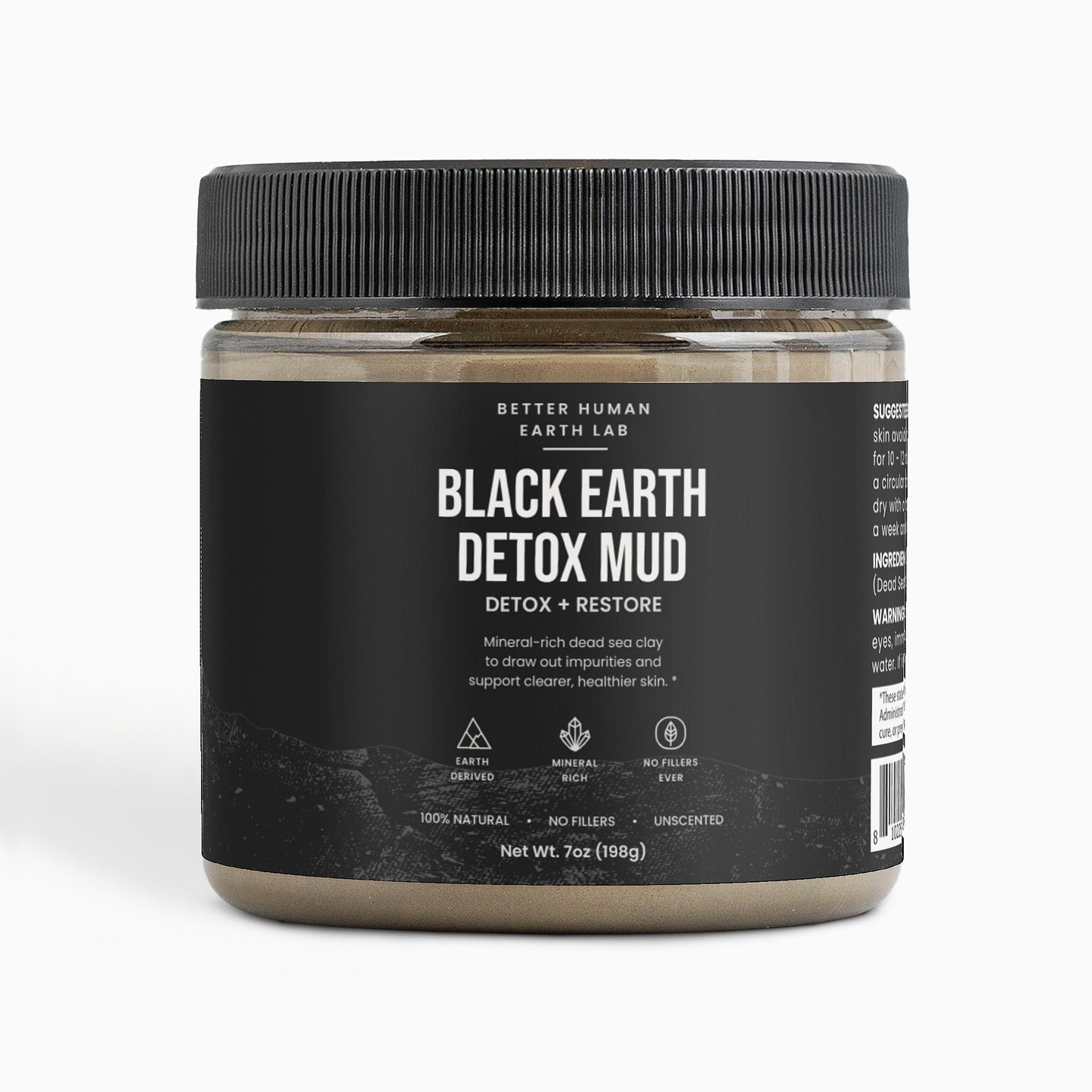 Better Human Goods Dead Sea Mud — One Ingredient, No Filler
