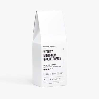 Vitality Mushroom Coffee (Medium Roast)
