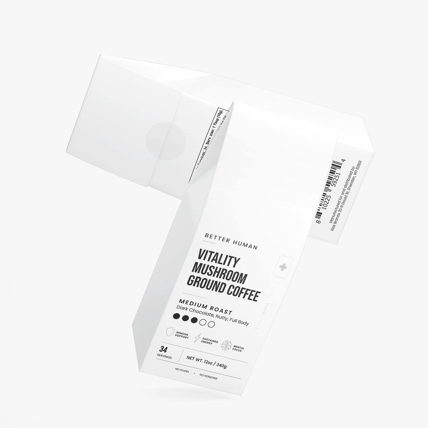 Vitality Mushroom Coffee (Medium Roast)