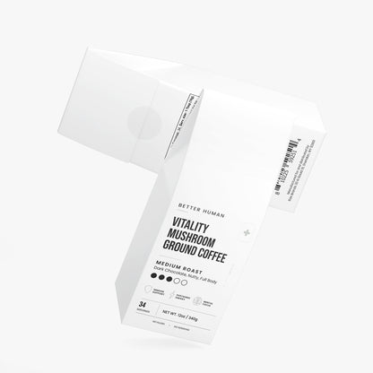 Vitality Mushroom Coffee (Medium Roast)