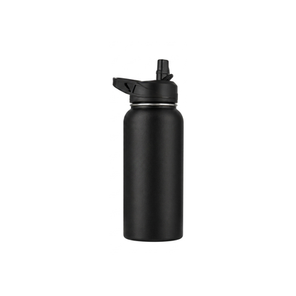 Steely Vacuum Flask — Plastic-Free, Bare Steel Interior, No Liner, 500ml & 1000ml