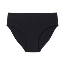 Women's Seamless Mid-Rise Bikini — No-Show, Fold-Over Waistband
