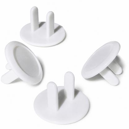 Better Human Goods Round Outlet Covers — 4-Pack, Baby Safety, Snug Fit, Toddler-Proof