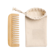 Bamboo Hair & Scalp Tools — Real Wood, Natural Bristles, 4 Styles