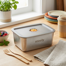 Steely Prep Food Storage 100% Steel