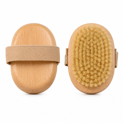 Bamboo Hair & Scalp Tools — Real Wood, Natural Bristles, 4 Styles