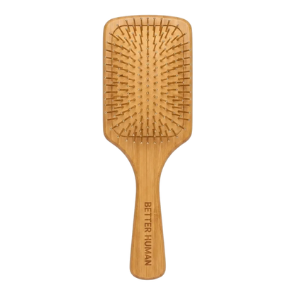 Bamboo Hair & Scalp Tools — Real Wood, Natural Bristles, 4 Styles