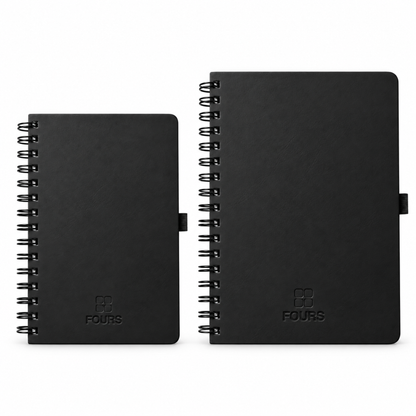 FOURS Notebooks — A5 Daily, A6 Pocket & Duo Bundle