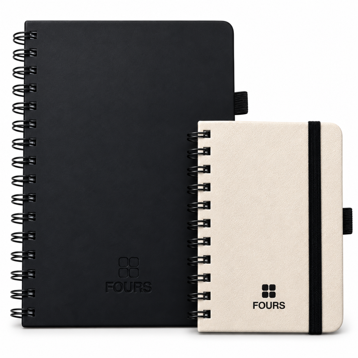 FOURS Notebooks — A5 Daily, A6 Pocket & Duo Bundle
