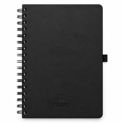 FOURS Notebooks — A5 Daily, A6 Pocket & Duo Bundle