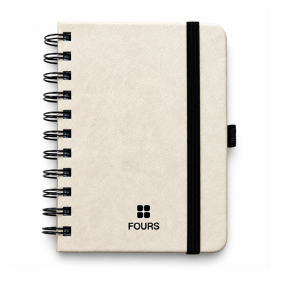 FOURS Notebooks — A5 Daily, A6 Pocket & Duo Bundle