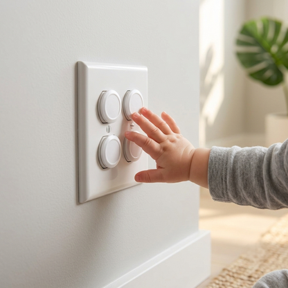 BHG Outlet Cover Installed on US Wall Outlet