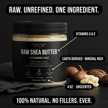 Raw Shea Butter — 100% Organic, Unrefined, One Ingredient
