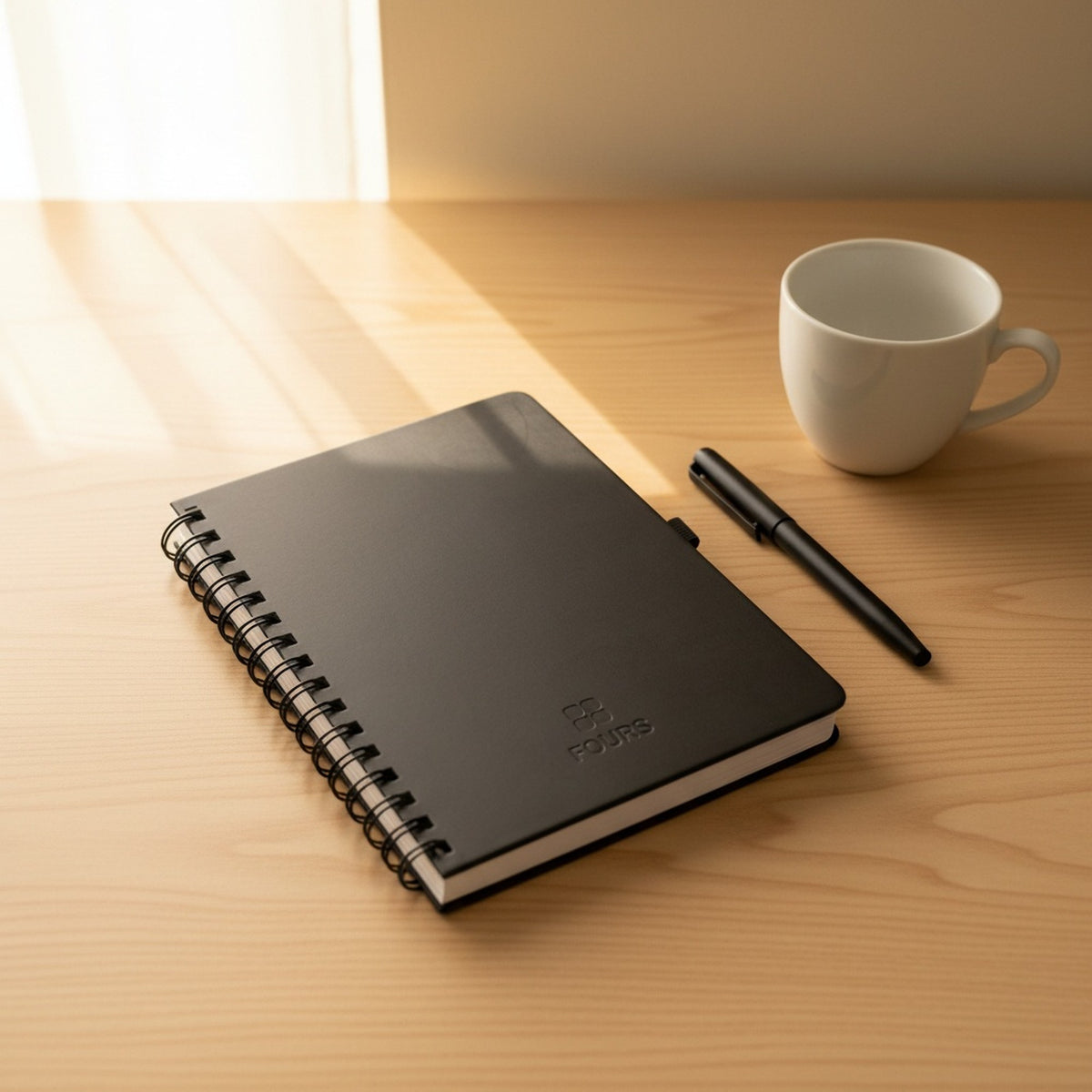 FOURS Notebooks — A5 Daily, A6 Pocket & Duo Bundle