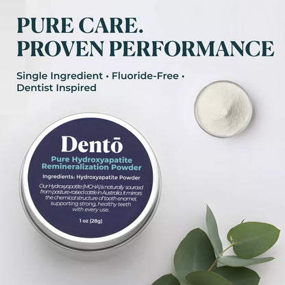 Dentō 100% Hydroxyapatite Remineralization Powder
