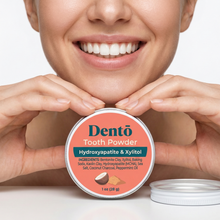 Remineralizing Tooth Powder — wholesale case packs, product photo on a white background, front view.