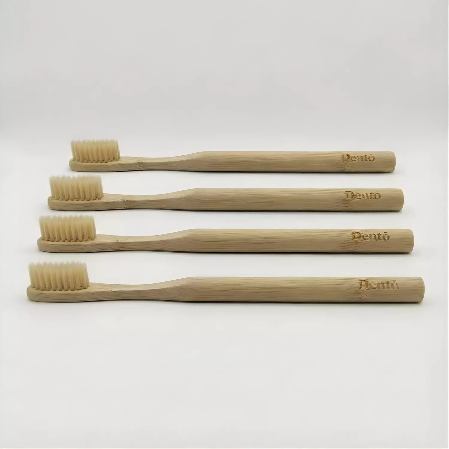 Boar Bristle Toothbrush — wholesale case packs, product photo on a white background.